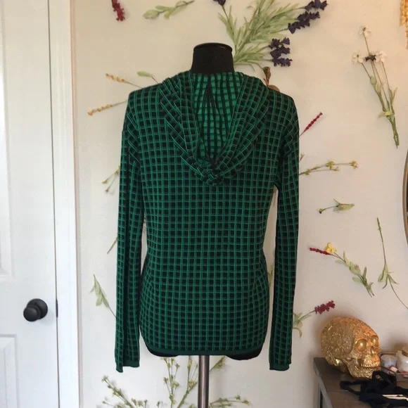 Piazza Sempione Checkered Zip Up Jacket NWT - Picture 4 of 12